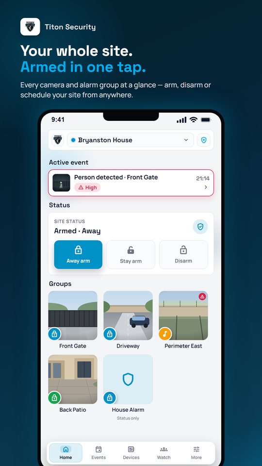 Titon branded app